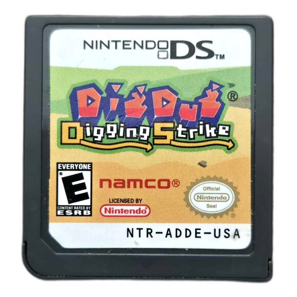 Dig Dug Digging Strike Nintendo DS 3DS Game (Cartridge Only) Tested - Picture 1 of 2